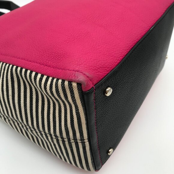 Kate Spade Pink Pebbled Leather Cobble Hill Hayley Tote Bag - Picture 8 of 11